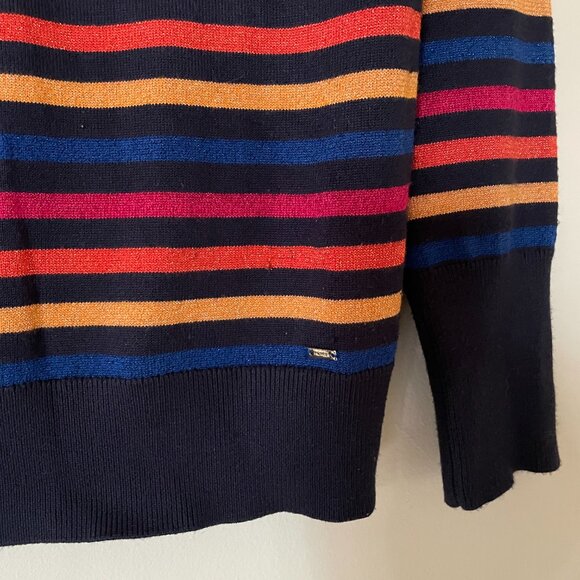 TOMMY HILFIGER Soft knit sweater with stripes ✿ - Picture 6 of 9